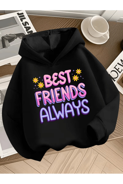 NIMBLECO Children's Hooded Printed Sweatshirt