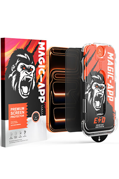 GrandMobile Kit folie de confidențialitate, X- Gorilla Glass Magic-App pentru...