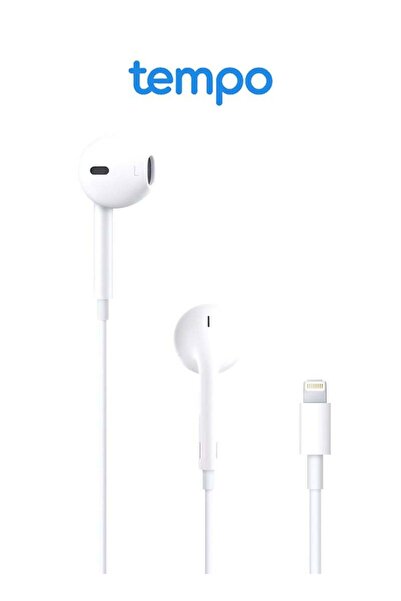 Tempo Wired Semi‑In‑Ear Earphones, Lightning Connector, Built‑in Microphone, ...