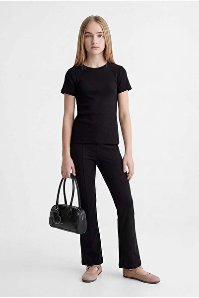 PAULMARK Girl's Pants with Front Stitching Detail