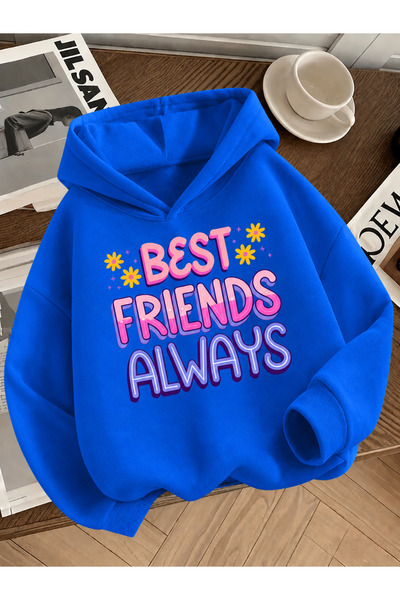 Cevval Children's Hooded Printed Sweatshirt