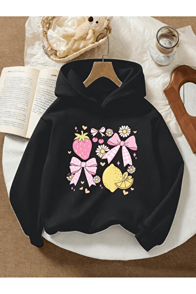 NIMBLECO Children's Hooded Printed Sweatshirt