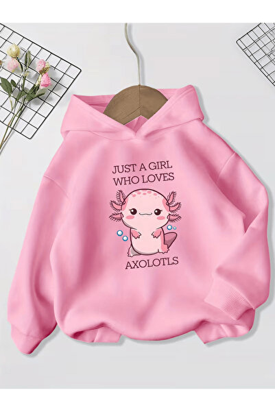 ROOSTER GOLD Children's Hooded Printed Sweatshirt