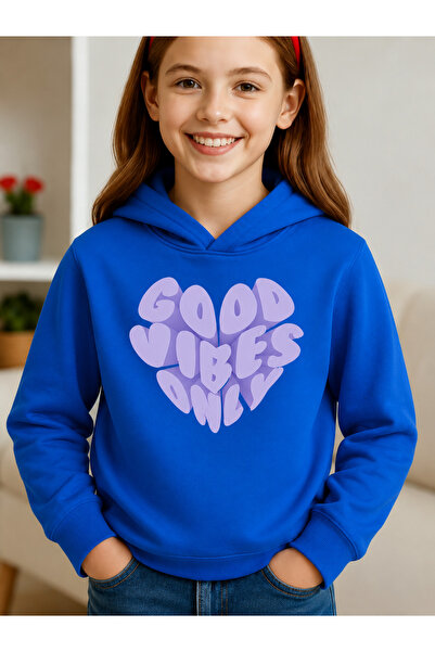 Cevval Children's Hooded Printed Sweatshirt