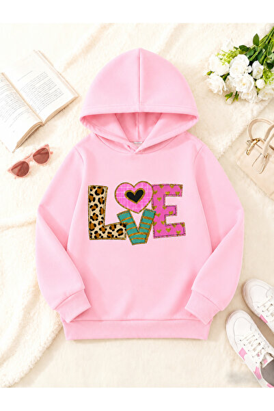 Cevval Children's Hooded Printed Sweatshirt