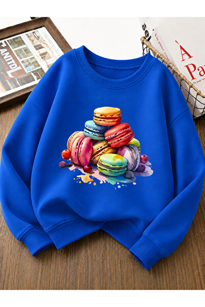 Cevval Children's Crew Neck Printed Sweatshirt