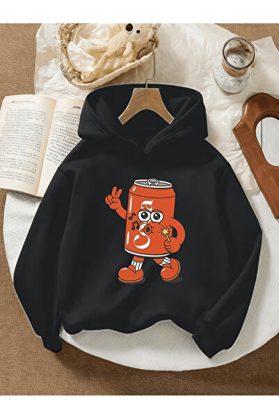 NIMBLECO Children's Hooded Printed Sweatshirt