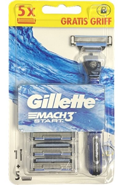 Gillette Aparat de ras Mach 3 Start + 5 rezerve