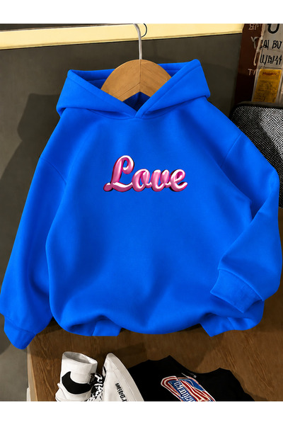 Cevval Children's Hooded Printed Sweatshirt