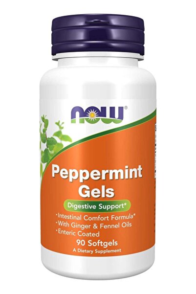 Now Foods Peppermint, 90 Softgels