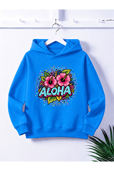 Cevval Children's Hooded Printed Sweatshirt