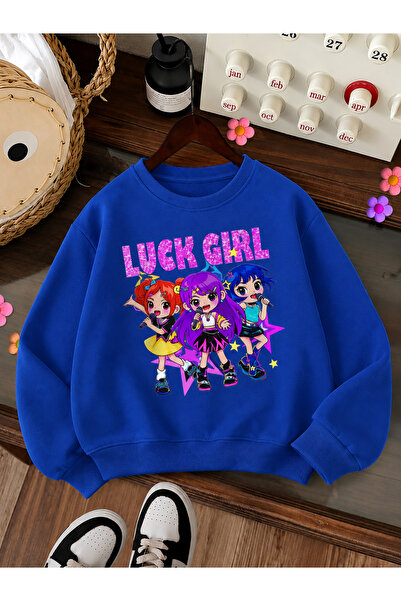Cevval Children's Crew Neck Printed Sweatshirt