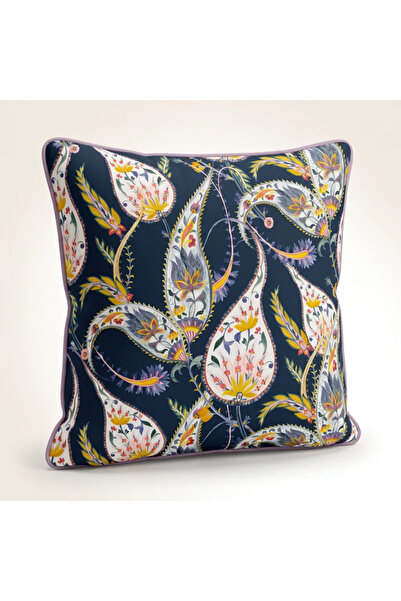 white rabbit home Shawl Patterned Throw Pillow Cover