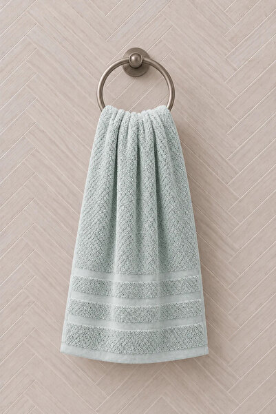 Anılsan Berrak Hand Towel 50X90 - Mint Green - 100% Cotton