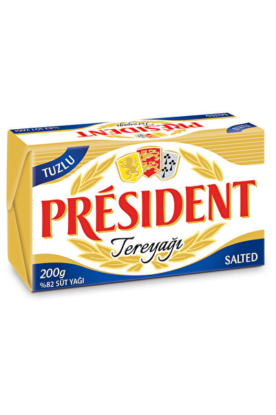 President Tereyağı Tuzlu 200grx8 adet