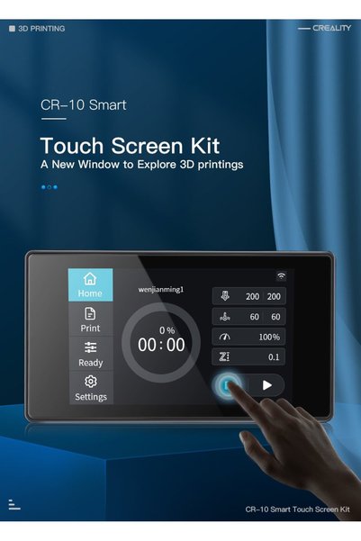 Creality CR-10 Smart / Smart Pro Touch Screen Kit (Dokunmatik Ekran Kit)