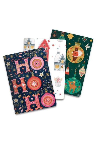 LWP Shop Design Yeni Yıl Üçlü Defter A6 hohoho