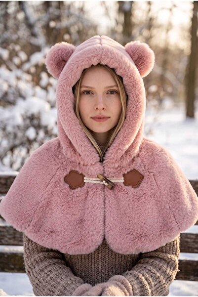 Aware Time Women's Fox Long Plush Beret