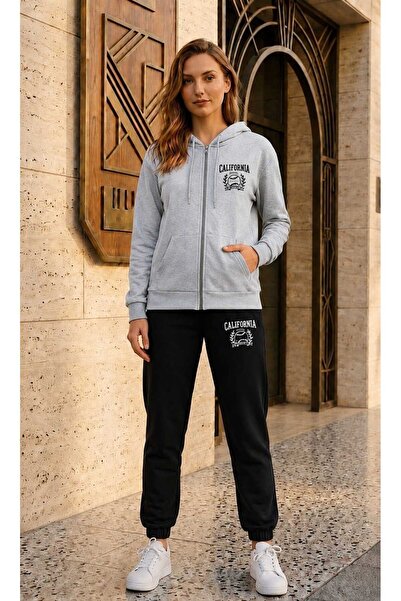 CLOTHES33 Hirka Tracksuit 2-Piece Combination Winter Shardoon California Tenn...