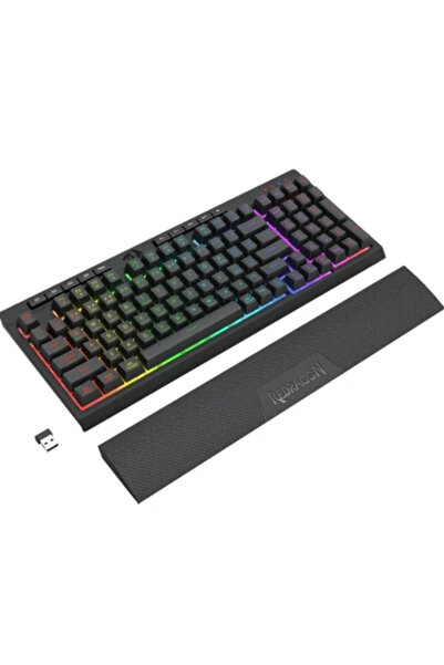 REDRAGON K515 Pro Shiva Rgb Kablosuz Membranlı Türkçe Oyun Klavyesi