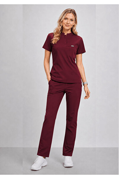 Simirna Üniforma Set de uniforme clinice pentru doctori și asistente MARIN Pr...