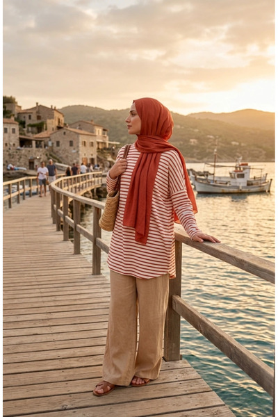 sefamerve Plus Size Comfortable Cut Tunic, Seasonal, Doesn'T Show under Cloth...