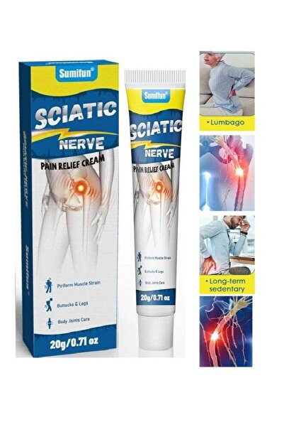 SUMIFUN Sciatic Nerve Pain Relief Cream,Sciatic Cream For Knee,Shoulder And B...
