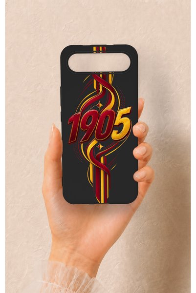 Vip Case Tecno Spark Slim Compatible Yellow Red Ivy Patterned Silicone Case
