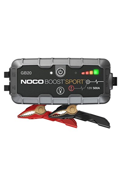NOCO Εκκινητής-Ενισχυτής Μπαταρίας GB20 BOOST SPORT Υπερασφαλής Λιθίου 500A (...