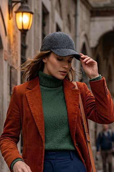Ritagarcia Women's Premium Cashmere Fabric Winter Baseball Cap Adjustable Bri...