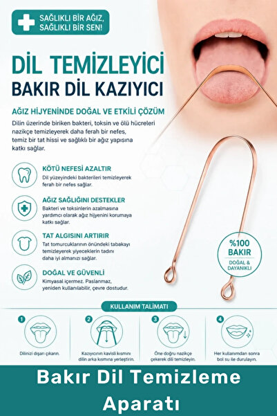 Floranova #DilTemizleyici Hijyenik Dil Kazıyıcı Ağız Bakım Ürünü Dil Temizley...
