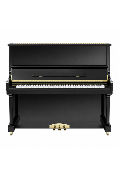 Chloris HU131 Black Acoustic Upright Piano with Bench