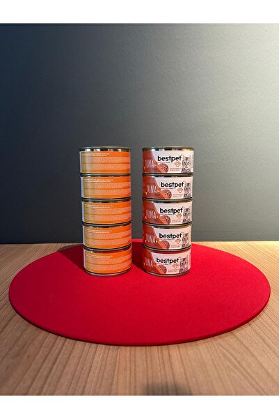 shredded Tuna Fillet - Ton Balığı Filetosu 70gr x 10 adet yetişkin kedi konserve maması