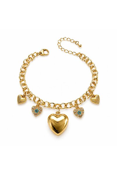 CHARMLUCKY ÖZEL SERİ KALP CHARM BİLEKLİK