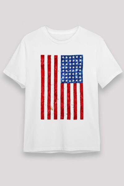 Darkhane United States of America Flag Printed T-Shirt