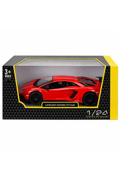 NW NessiWorld 21079 1 24 Aventador Sv Coupe Red