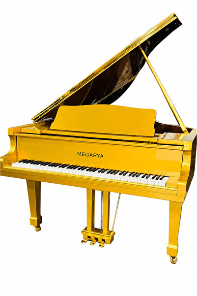 MegArya Gold Grand Piano 152cm, Brand New Acoustic Piano with 88 Weighted Key...
