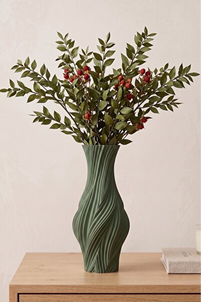 Lumense Flora Modern Dekoratif Vazo & Çiçeklik - İskandinav Tarzı Bohem - Pla...