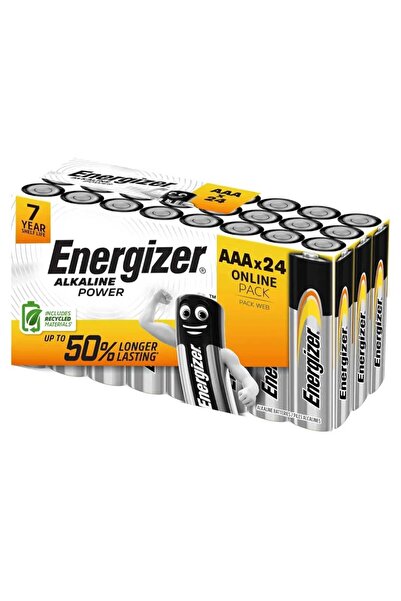Energizer ALKALINE POWER AAA 24 Batteries FAMILY PACK 1.5V