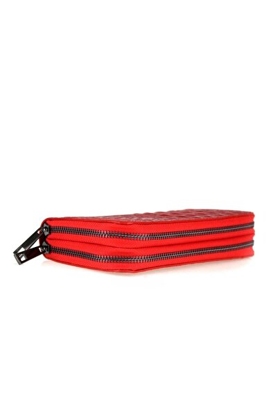 Adrada Women's Leather Wallet - TEG_DIV PRISCA rosso Red