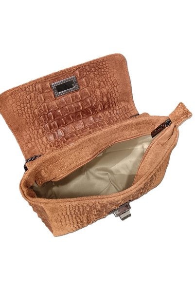 Adrada Women's Leather Handbag - TEG_DIV. MIRANDA,cognac Cognac