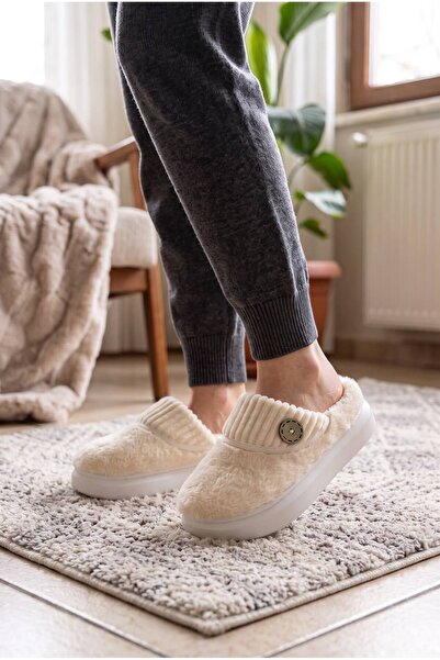 mustey Soundproof Sole with Button Details, Ultra-Comfortable Luxury Women's ...