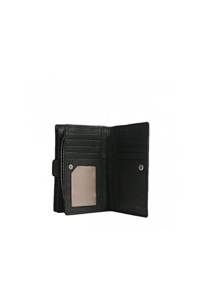 Adrada Women's Leather Wallet - DIV. A2262, Rosso Black
