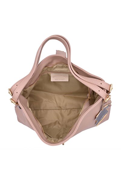 Adrada Women's Leather Handbag - TEG_DIV MARINELLA sky blue