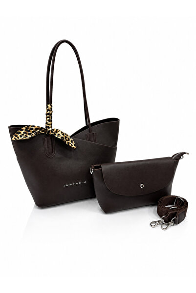 Just Polo Women's Premium Hand & Shoulder Bag with Inner Bag and Adjustable S...