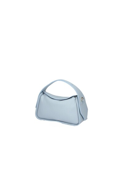 Adrada Women's Leather Handbag - DIV. BELEN, celestial