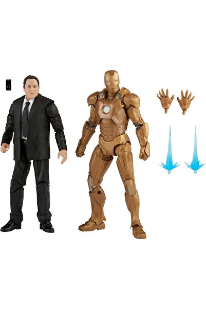 Hasbro Marvel The Infinity Saga Iron Man 3 Happy Hogan and Iron Man Mark XXI ...