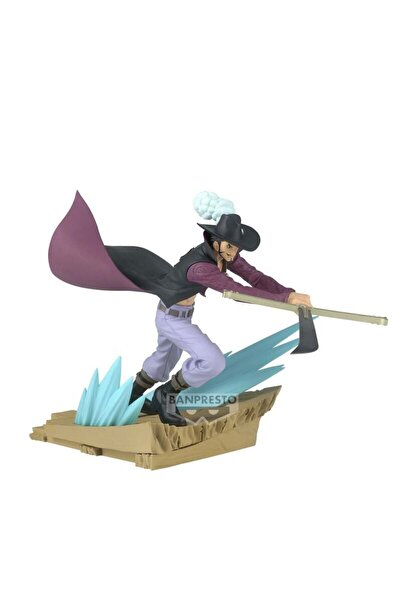 Banpresto One Piece Senkozekkei Dracule Mihawk figure 12cm