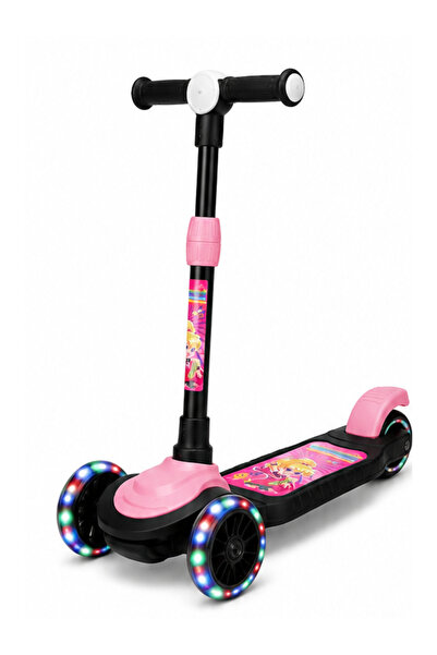 Genel Markalar Funny Scooter 3-10 Yaş Işıklı LED Tekerlekli Çocuk Scooter