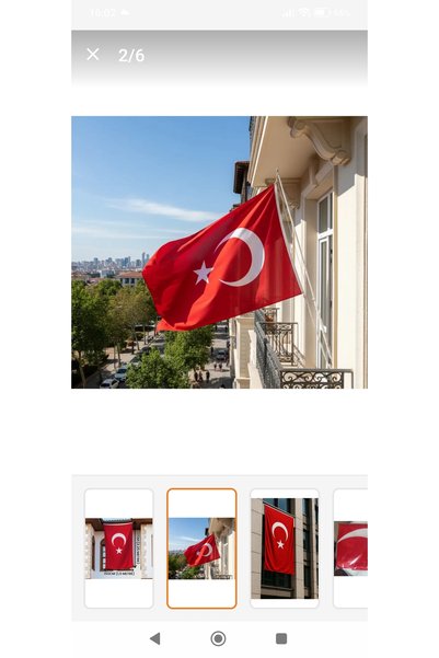 Generic Brand Turkish Flag 70×105cm